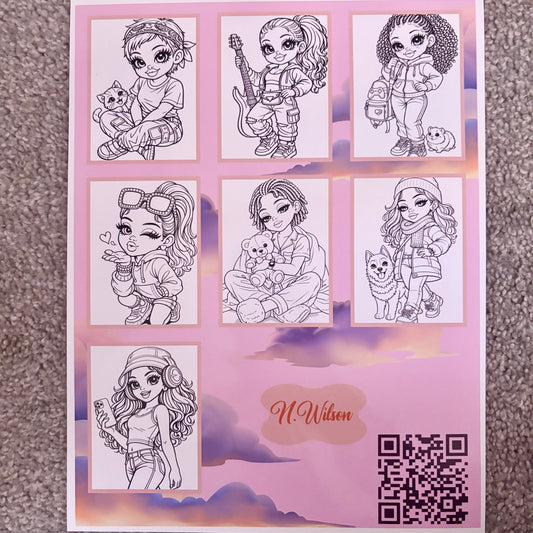 Color Me Confidence: For Girls