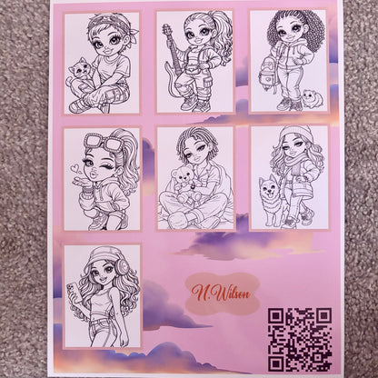 Color Me Confidence: For Girls