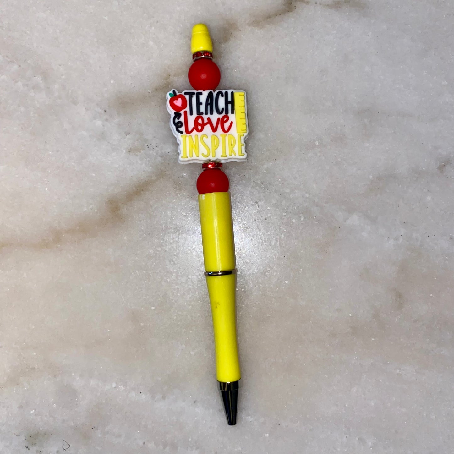 School Theme Beaded Pens