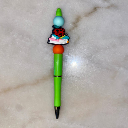 School Theme Beaded Pens