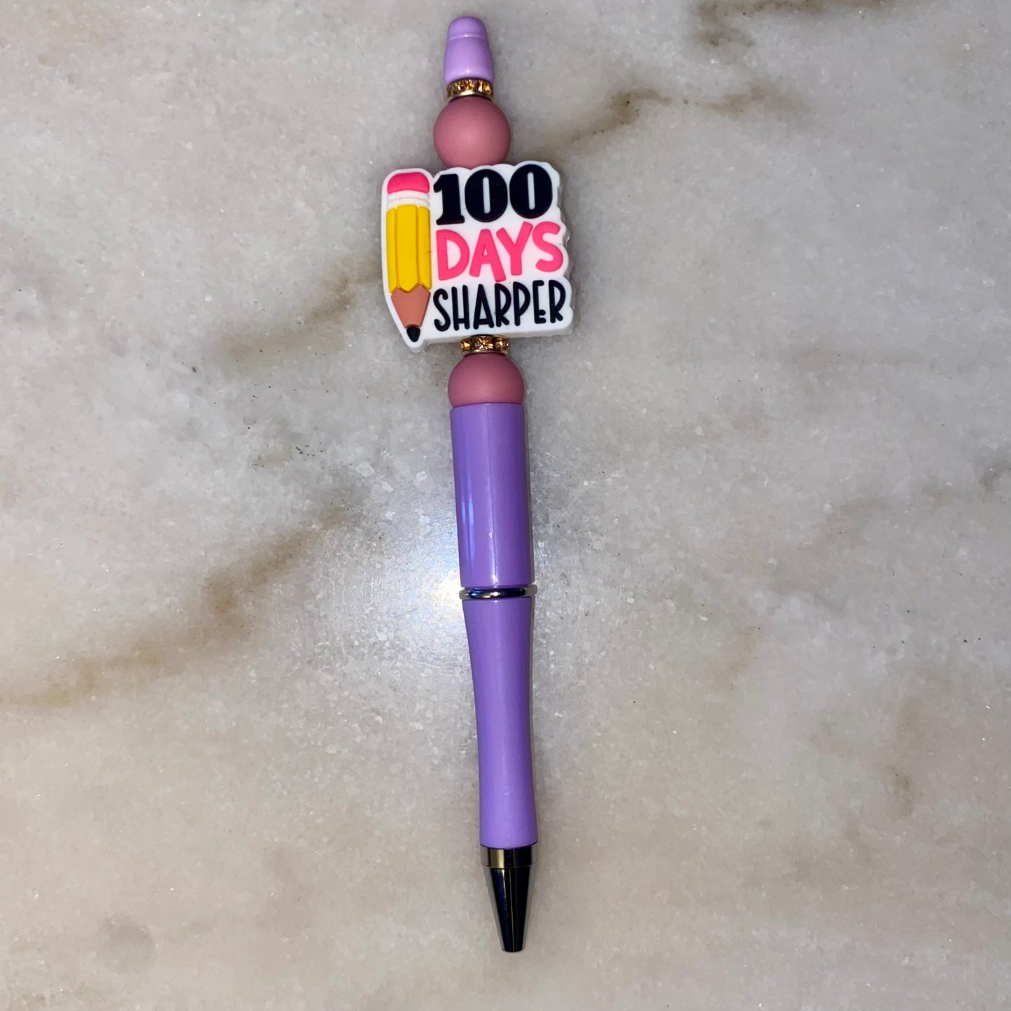 School Theme Beaded Pens