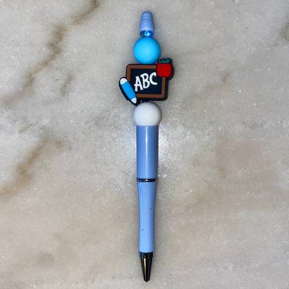 School Theme Beaded Pens