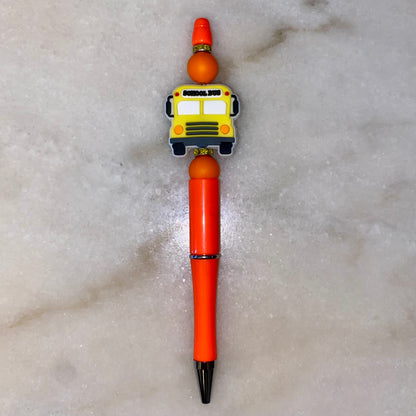 School Theme Beaded Pens